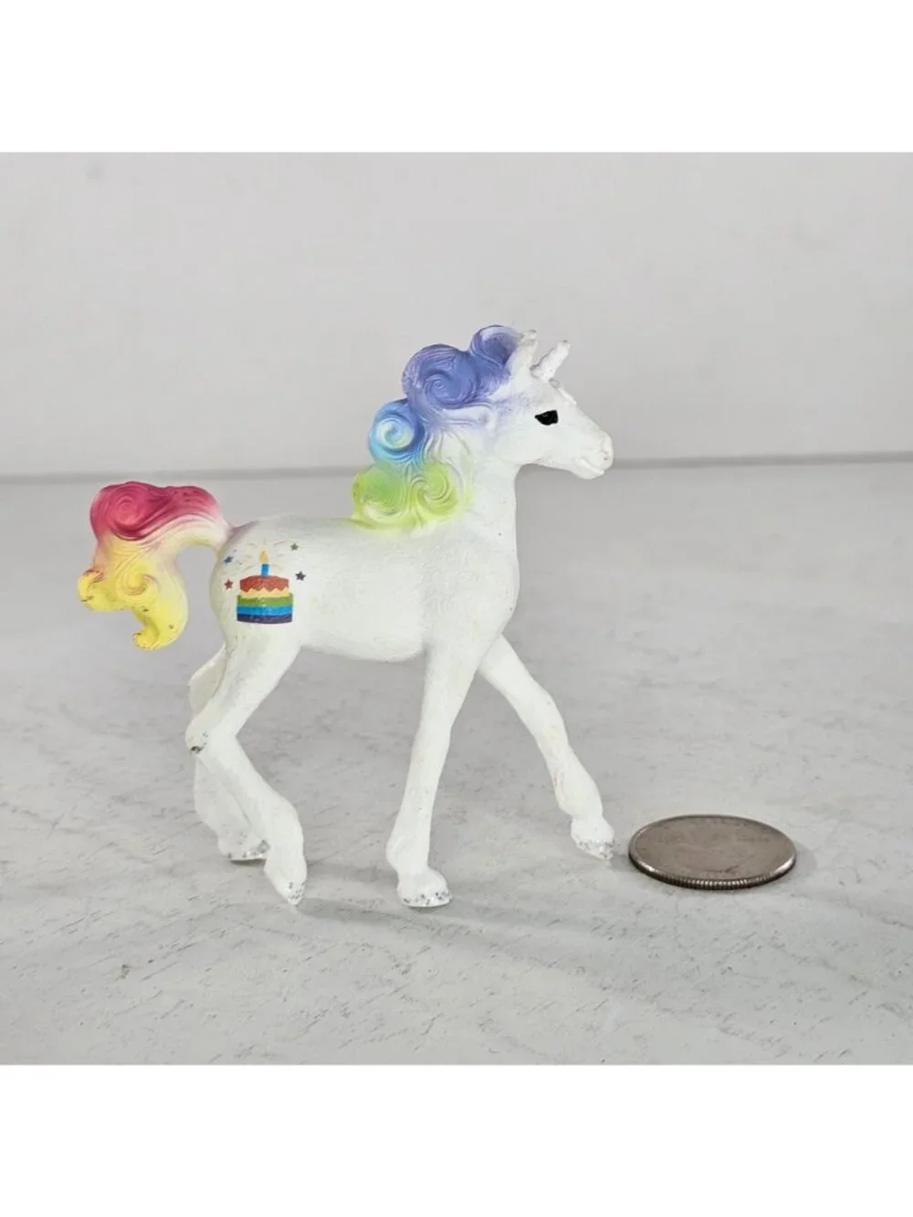 Schleich Bayala Unicorn Series Four Rainbow Cake Fantasy Figure #70742